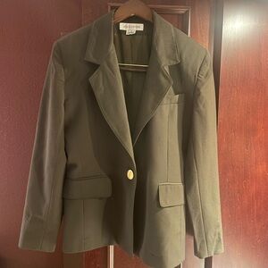 Jones New York Classic Khaki Blazer